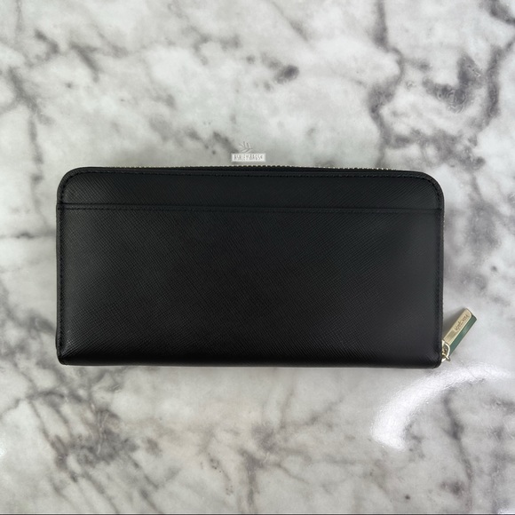 Kate Spade Pearl Embellish Large Continental Zip Around Wallet - Picture 4 of 6